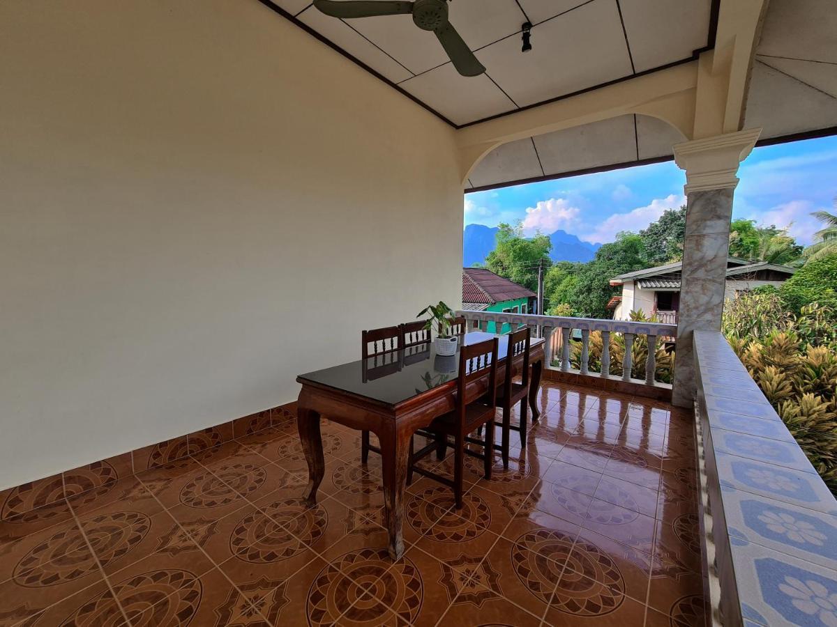 Saphaothong Guesthouse Vang Vieng Exterior foto