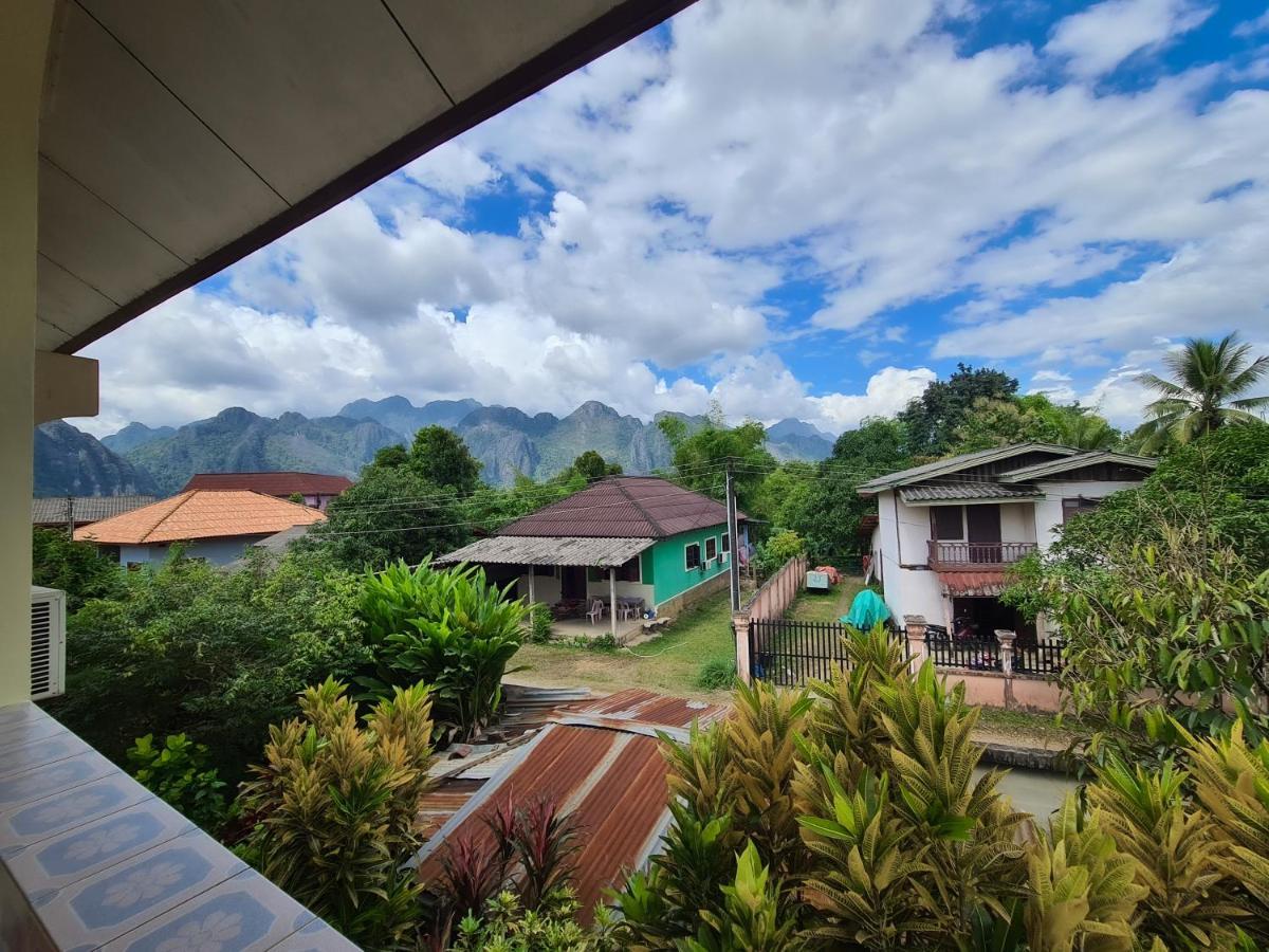 Saphaothong Guesthouse Vang Vieng Exterior foto